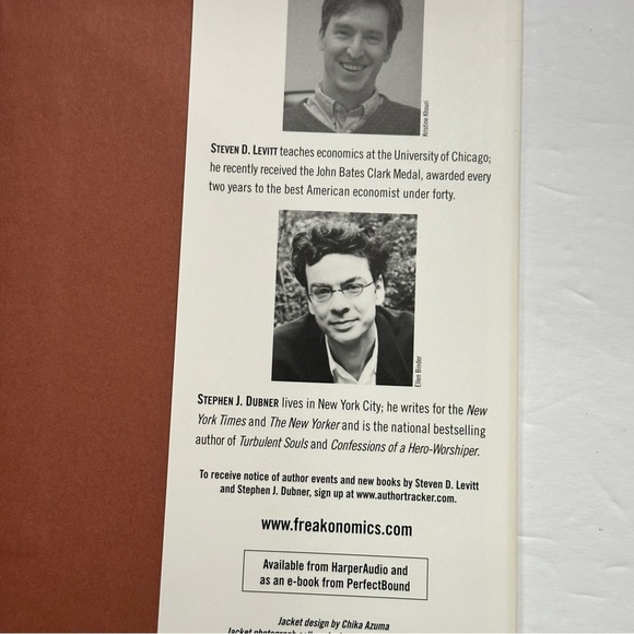 Freakonomics by Steven D. Levitt & Stephen J. Dubner | Economics| Hardcover Book - Picture 7 of 13